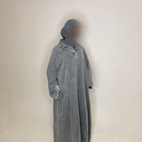 ROBE EN JEAN GRISE