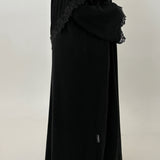 LACE DRESS - NOIR