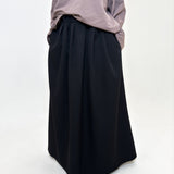 JUPE OVERSIZE NOIR