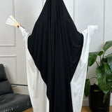 MAXI KHIMAR JERSEY PREMIUM - NOIR