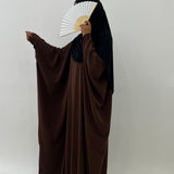 ABAYA NISSA - CHOCOLAT