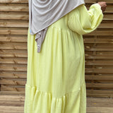 ROBE LĀALA - JAUNE
