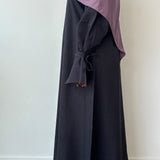 LINEN DRESS - NOIR