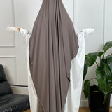 MAXI KHIMAR JERSEY PREMIUM - TAUPE