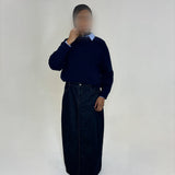 JUPE EN JEAN BLEU FONCÉ