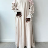 LINEN DRESS - ÉCRU