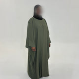 ABAYA CLASSY KAKI