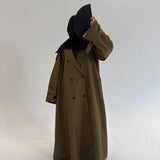TRENCH IMPERMÉABLE - OLIVE
