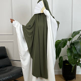 MAXI KHIMAR JERSEY PREMIUM - KAKI