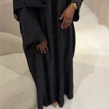 ABAYA MOUNA NOIR