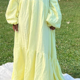 ROBE LĀALA - JAUNE