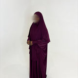 SET DE PRIÈRE AUBERGINE