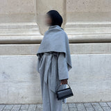 MANTEAU LEYA GRIS
