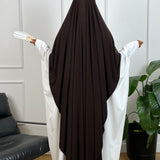 MAXI KHIMAR JERSEY PREMIUM - CHOCOLAT