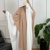 MAXI KHIMAR JERSEY PREMIUM - BEIGE