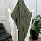 MAXI KHIMAR JERSEY PREMIUM - KAKI