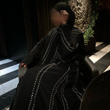 ABAYA HADJA NOIR