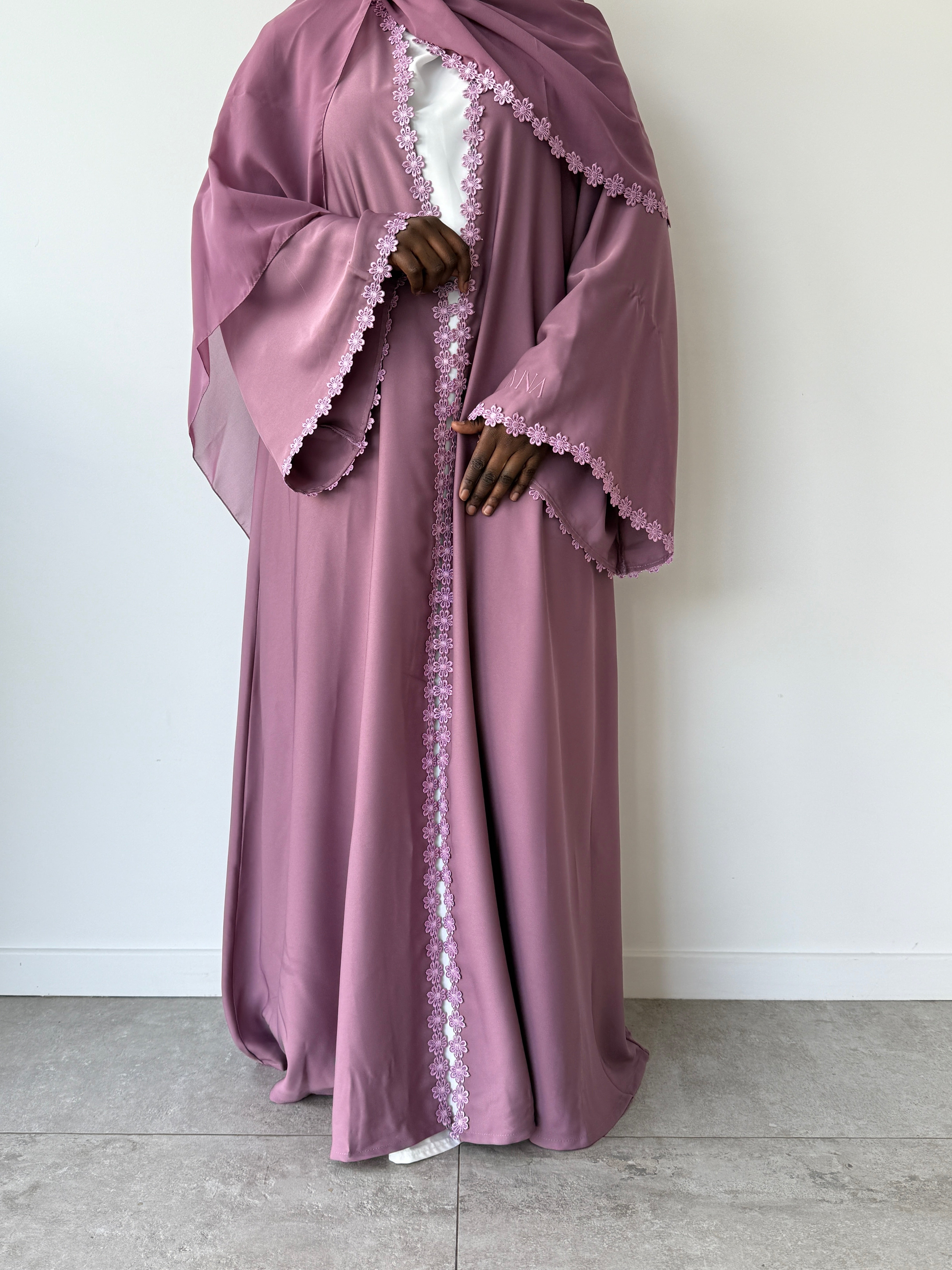 SANIYA SET - MAUVE
