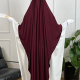 MAXI KHIMAR JERSEY PREMIUM - BORDEAUX