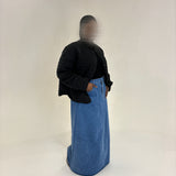 JUPE EN JEAN BLEU DENIM