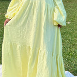 ROBE LĀALA - JAUNE