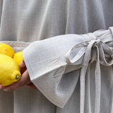 LINEN DRESS - ÉCRU