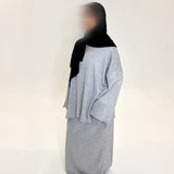 SET AYAN GRIS CLAIR
