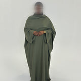 ABAYA CLASSY KAKI