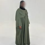 ABAYA CLASSY KAKI