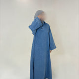 ROBE EN JEAN BLEU CLAIR