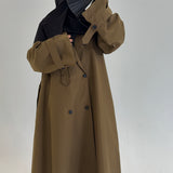 TRENCH IMPERMÉABLE - OLIVE
