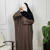 ROBE SIGNATURE - TAUPE FONCÉ