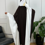MAXI KHIMAR JERSEY PREMIUM - CHOCOLAT