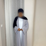 KIMONO SAFA GRIS CLAIR