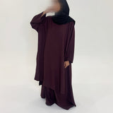 ENSEMBLE SAWDA AUBERGINE
