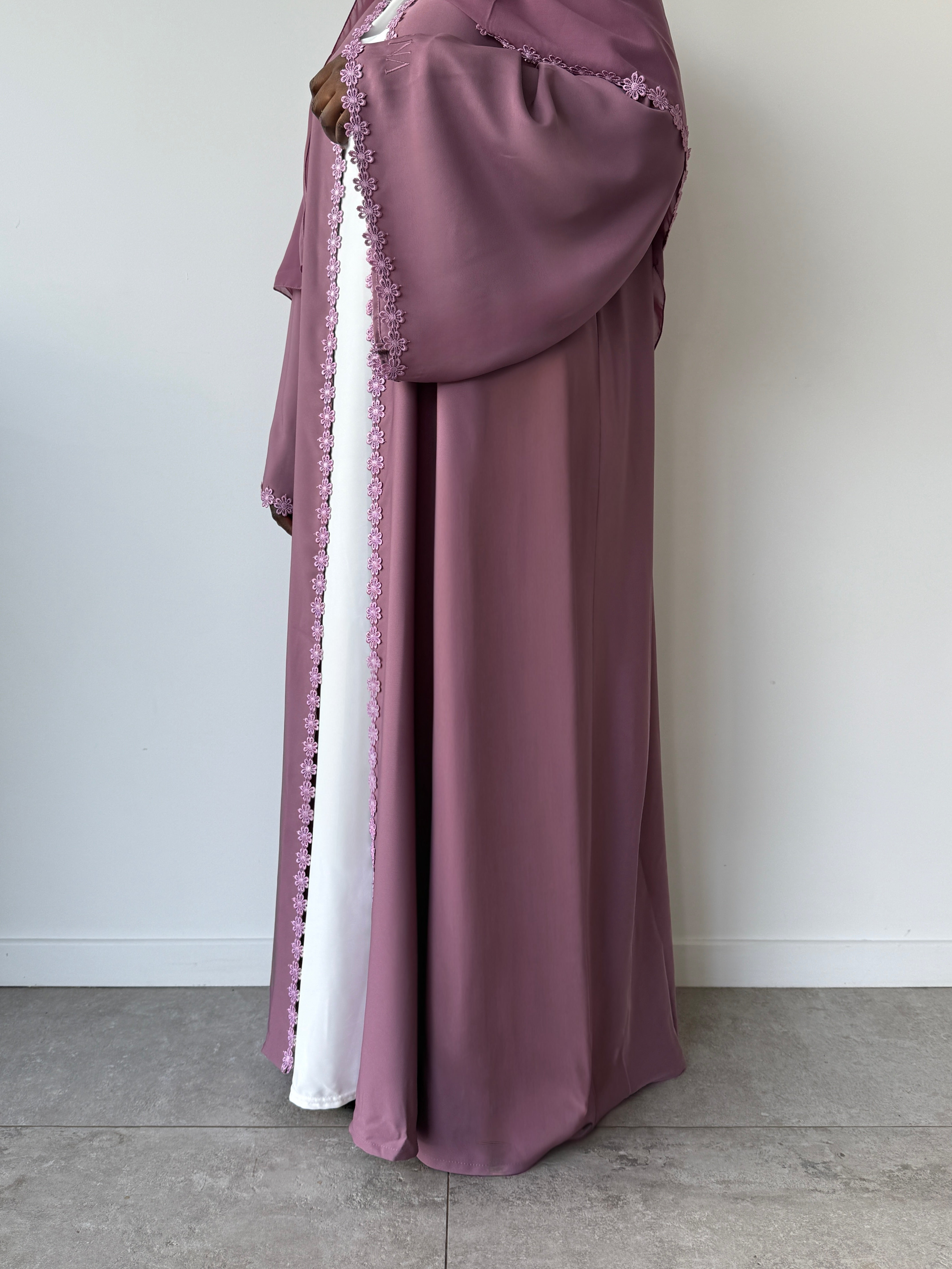 SANIYA SET - MAUVE