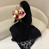 FLORAL SET NOIR
