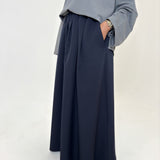 JUPE OVERSIZE BLEU NUIT