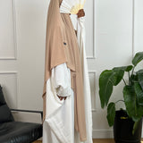 MAXI KHIMAR JERSEY PREMIUM - BEIGE