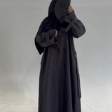 TRENCH IMPERMÉABLE - OFF BLACK