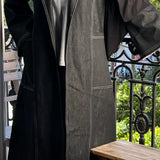 LA VESTE EN JEAN - NOIR
