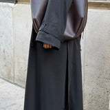LE TRENCH-COAT  - NOIR - PRÉCOMMANDE